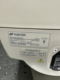 TOPCON ACP-8R Auto Chart Projector SN 153160