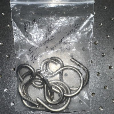 MRI Compatible S-Hooks Set Of 6