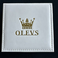 OLEVS Waterproof Luminous Diamond Dial Automatic Watch Women's Pearl Dragonfly