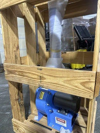 Industrial Blower Assembly Baldor Motor 1HP 230/460V ATU Reduction System