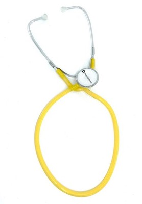 PremierPro 6340 Single Head Aluminum Stethoscope Yellow Case of 25