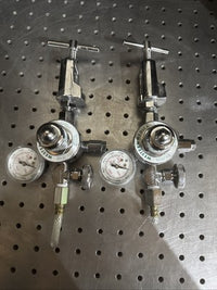 2x Western Medica SCS-10497 Special Mixture Compressed Gas Regulator