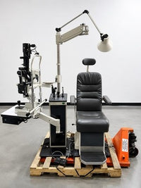 Shin-Nippon 2500 Ophthalmic Unit Slit Lamp Exam Chair System Japan