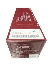Protexis Latex HYDROGEL Coating  Gloves Size 6 Sterile 1 Box of 50 pairs