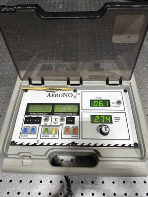 AeroNOx Nitric Oxide NO Delivery & Analysis System No Power Supply