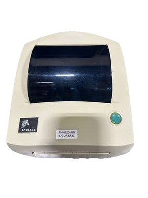 Zebra LP 2844-Z Direct Thermal Label/Barcode Shipping Printer ZPL No Power Sup.