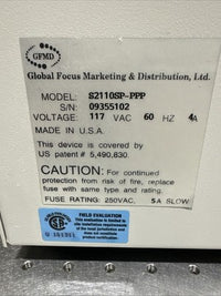 GFMD Silencer 2110 Elite Benchtop Centrifuge System S2110SP-PPP Works Great