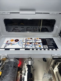 Zebra ZT410 Industrial Label Printer. SN: 18J192905272. Missing Printer Head