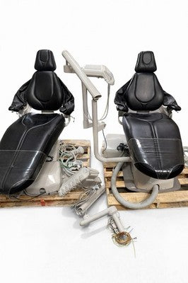 DentalEZ Galaxy Dental Chairs w/ Delivery Units – Qty 2 Working Takeout