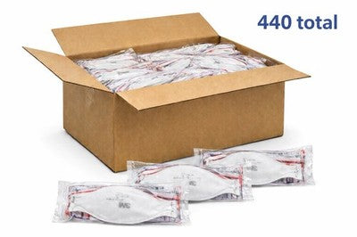 3M Aura 1870+ N95 Masks Individually Wrapped Case 440 Masks