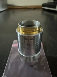 Leitz Wetzlar 519762 EF 40/0.65 160/0.17 Microscope Objective Lens 40x, Germany