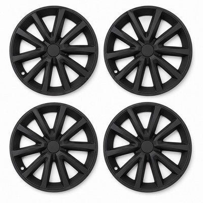 21-23 Tesla Model 3 Wheel Cover Set Gloss Matte Aero Hub Caps 4pc