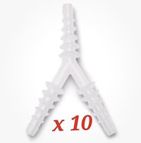 Lot Of 10 Medline 6-In-1 Connector DYND50519 Sterile EO Exp 07/2025 New