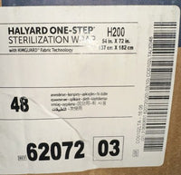 ONE-STEPSterilization Wrap, H200, 54 in × 72 in, 48 sheets, REF 6207203