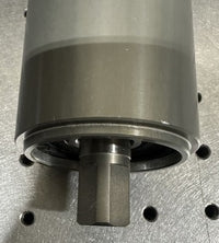 Industrial Steel Conveyor Roller w/ Hex Drive Shaft/Bearings Precision Machined