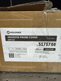 Halyard 51737 6”x94” Adhesive Probe Cover With Gel, Sterile, Case Of 100/ea.