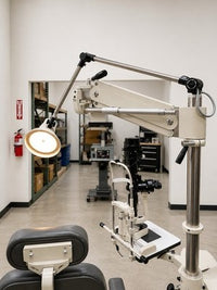 Shin-Nippon 2500 Ophthalmic Unit Slit Lamp Exam Chair System Japan