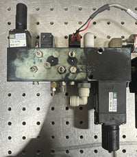 K&S  8060 Pneumatic Manifold Assembly w/ MAC Valves & Wilkerson Regulator