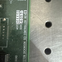 BECTON DICKINSON ASY 344460 SCI CONTROLLER CPU BOARD