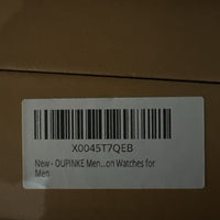 Oupinke Men’s Luxury Watch Silver/Gold Band, Green Dial, Green Bezel