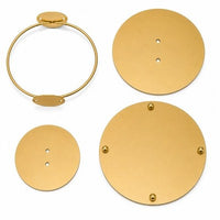 Gold Metal Cake Stand 8in Dessert Pedestal Wedding Party Display Stand