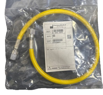 Precision Medical HA-U2C4-00797 Medical Gas Hose Assembly Yellow NEW Sealed