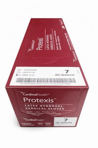 Protexis Latex HYDROGEL Coating  Gloves  size 7 Sterile 1 Box of 50 pairs