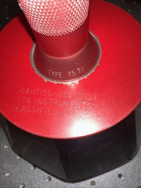 BECKMAN TYPE 75 TI 8 POSITION FIXED ANGLE 75000 RPM ROTOR SN 820