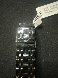 OLEVS Men Watch Mechanical Skeleton, Moon Phase, Black Face, Black Band