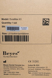Beyes DuraMax X1 Extraoral Suction System NEW Dental Aerosol Vacuum HEPA w/ Arm