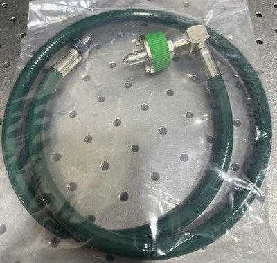 Precision Medical Conductive Medical Oxygen Hose Assembly Green NEW