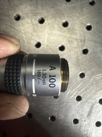 Olympus Microscope Objective A 100x 1.30 Oil 160/-