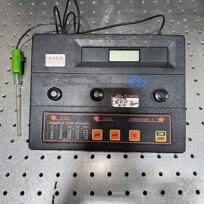 HANNA INSTRUMENTS HI 8519 N MICROPROCESSOR pH/mV Unable To Test