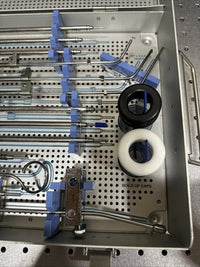 Varian CT/MR Compatible Ring Applicator Set w/ Sterilization Case – Complete Kit