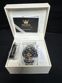 OLEVS Men's Automatic Mechanical Watches Luxury Dress Waterproof Self Winding...