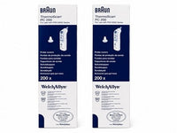 Braun ThermoScan PC 200 Probe Covers For PRO 6000 Series Lot of 2 400 Covers