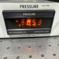 MKS Baratron PDR-3 Pressure Meter PS/DVM Digital Vacuum Gauge Controller