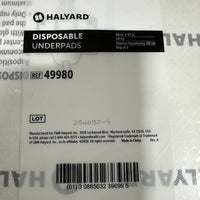 Halyard Disposable Underpads 40” x 57” REF 49980 Heavy Duty Lot of 3 (15 Total)
