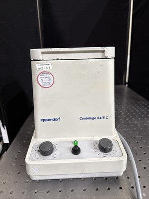 Eppendorf Centrifuge 5415 C No Rotor