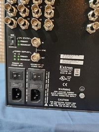 Extron Matrix 12800 Video  w/RPS Configurable Modular Matrix Switcher