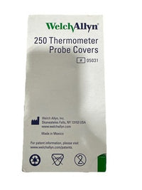 Welch Allyn 05031 Thermometer Probe Covers 250/Box NEW