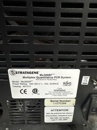 Stratagene Mx3005 P Multiplex Quantitative PCR System Powers On Unable To Test