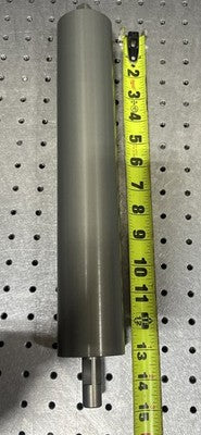 Industrial Steel Conveyor Roller w/ Hex Drive Shaft/Bearings Precision Machined