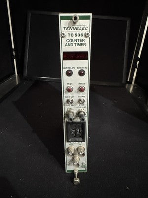 TENNELEC TC536 COUNTER AND TIMER MODULE 202394-2
