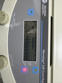 BECKMAN COULTER MICROFUGE 22R CENTRIFUGE Tested Working