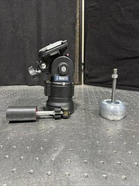Bogen Manfrotto 3063 Tripod Pan Tilt Head w/ Handle & Quick Release Plate Italy