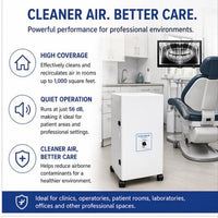 Vaniman Pure Breeze 10360 HEPA Air Purifier Professional Filtration System New