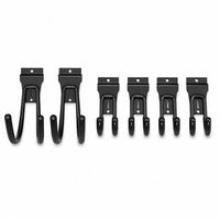 31 Pc Heavy Duty Slatwall Hooks Garage Wall Storage Hanger Assortment
