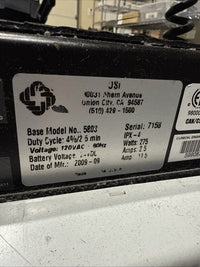 MIZUHOSI OSI 6977 OSI MODULAR TABLE SYSTEM And Base Model 5803