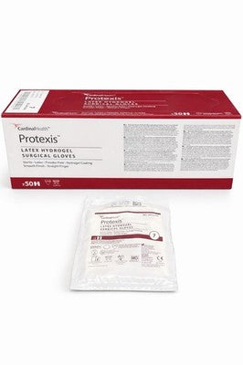 Protexis Latex HYDROGEL Coating  Gloves  size 7 Sterile 1 Box of 50 pairs